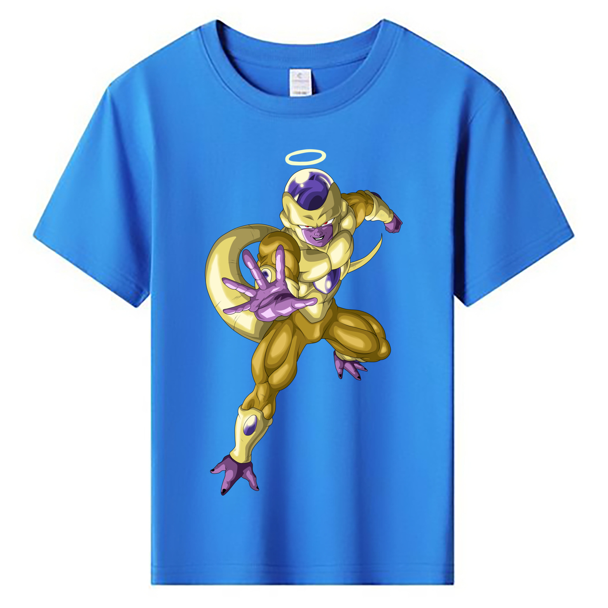 （画像用） ドラゴンボール フリーザ DRAGON BALL Frieza 綿100％キッズTシャツ（フロントプリント）